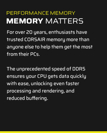 corsair, memory