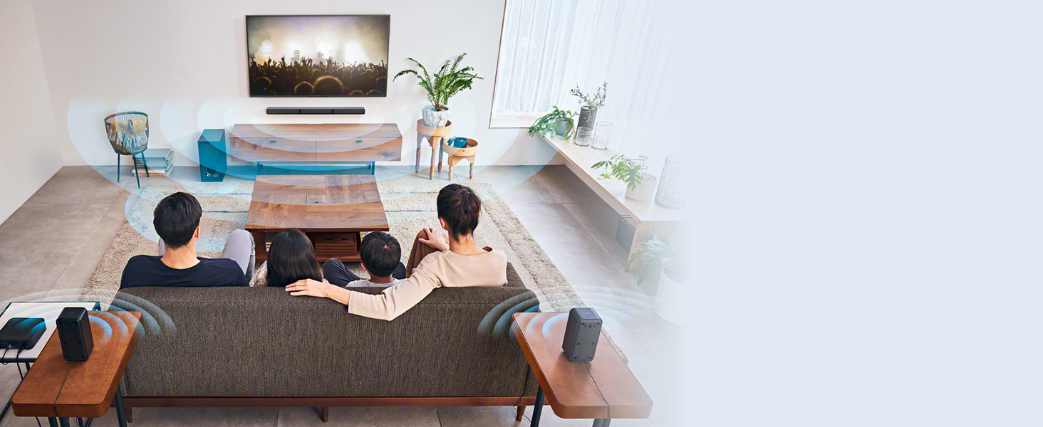 5.1ch real surround sound
