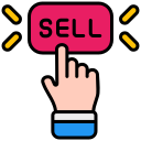Sell button Icons & Symbols